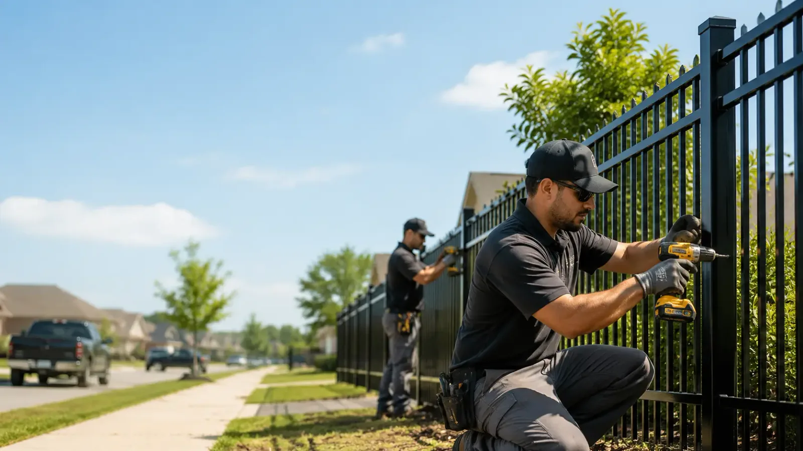 Metal Fence Installation in Stillwater, PA